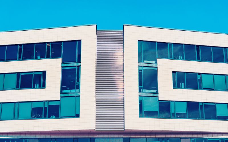 Restored Building Facade